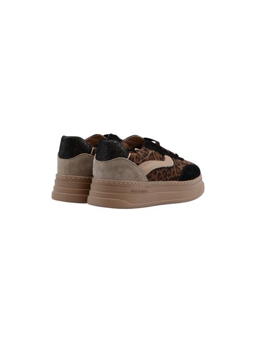 1050 TENNIS PLATFORM LEO MULTI JANET & JANET | 1050PCBROWN